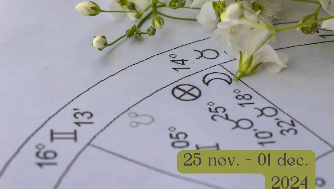 Veckans horoskop: 25 november – 01 december